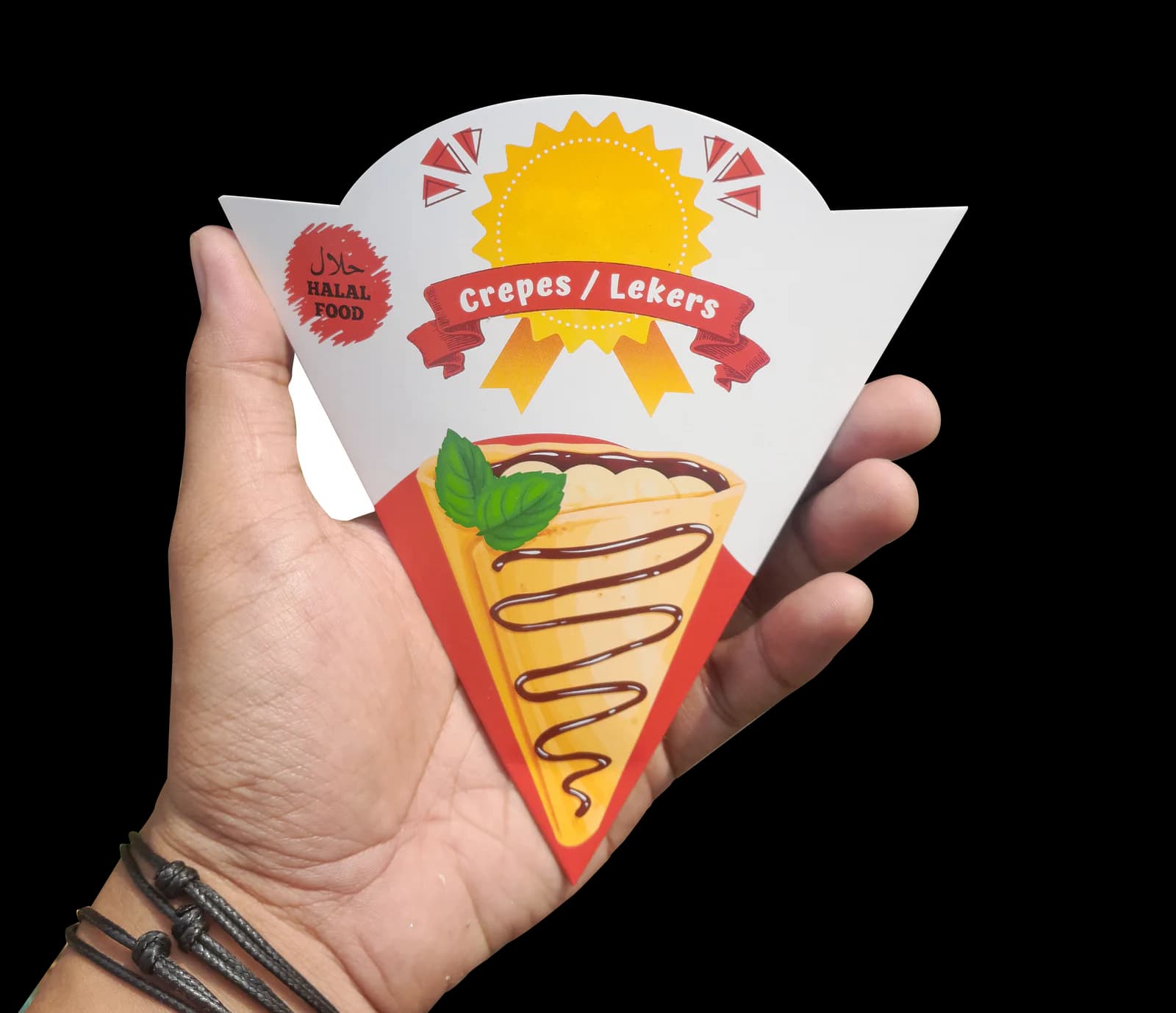 Merah Putih yang berani — Tampak depan