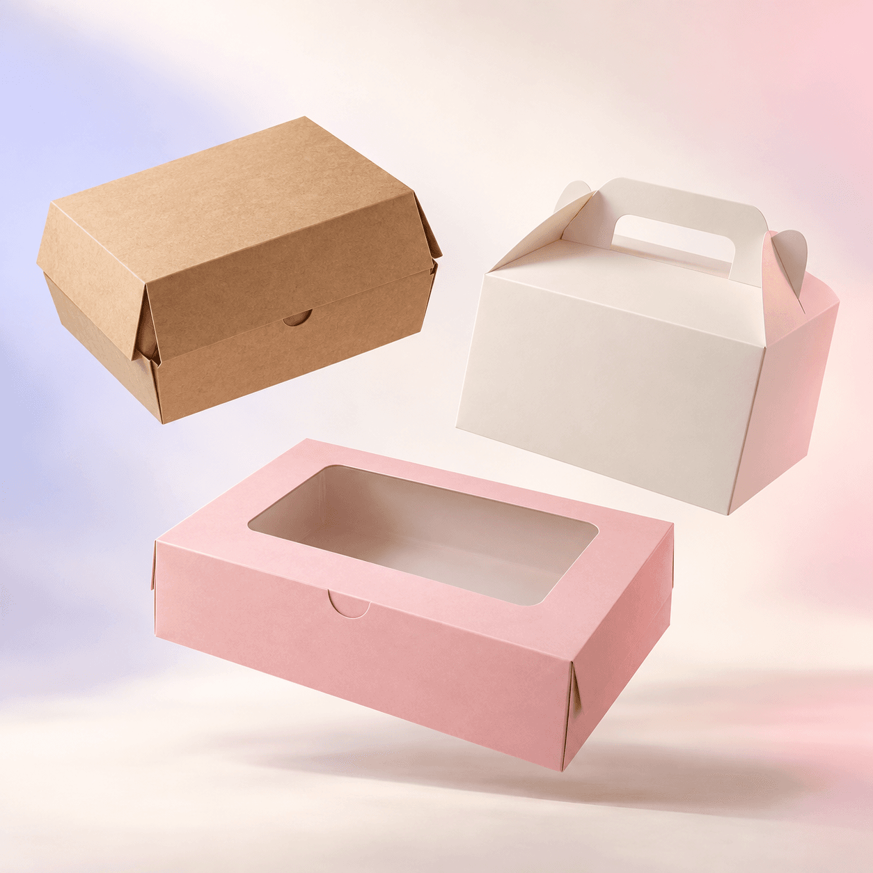 Visual konsep beberapa bentuk custom packaging